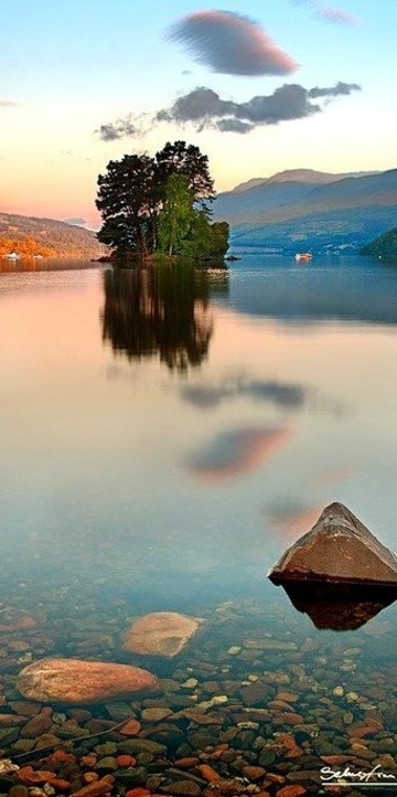 Sunset, Kenmore, Scotland