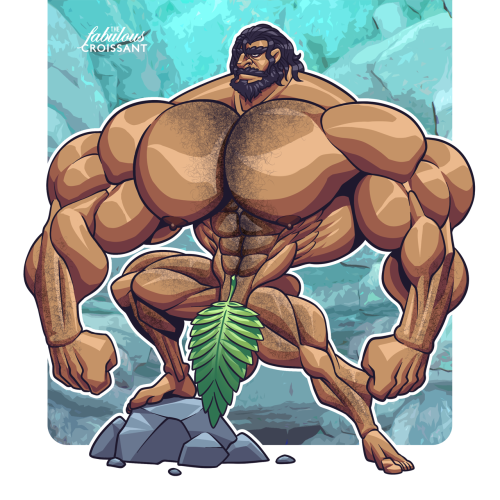 gravity-falls-hunks: A super top heavy cave hunk on the prowl. Yeah Baby, Yeah~