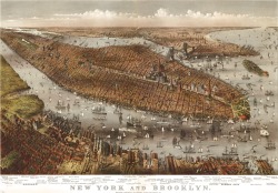 archimaps:  Aerial view of the city of New York 