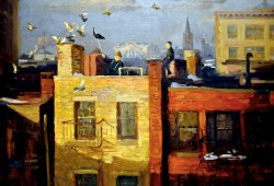 Urgetocreate:  John Sloan: Pigeons, 1910 