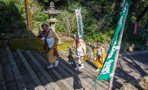 Fire-walking festival in Futami