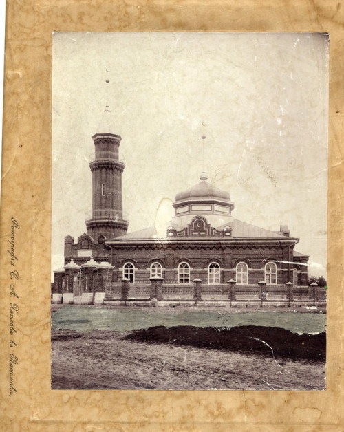 New Mosque (Kasimov, Russia, 1906 - 10).  This mosque was built in 1906 with donations from the merc