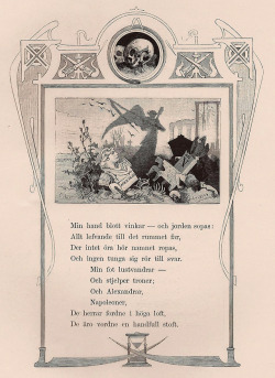 thefugitivesaint:Carl Larsson (1853-1919), ‘Dödens Engel’ (The Angel of the Death) by Johan Olof Wallin, 1880Source