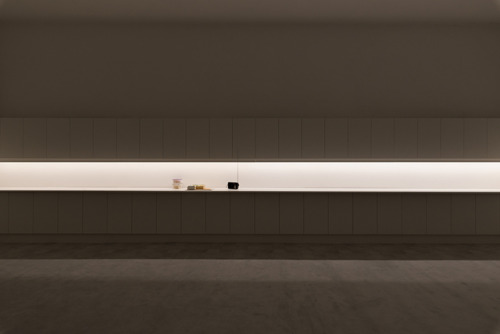 nyctaeus:  Steve Bishop, ‘Something To Remember You By’, Melamine covered chipboard, carpet, PVC flooring, LED lighting, PVC model cake, polyethylene storage containers, radio and playlist, 2019Kunstverein Braunschweig