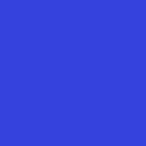 colorfulfades:  colorful fade 12138 - #3542dd and #e12d3e
