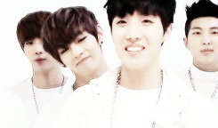 jung-koook:  Q) What do you think of each other’s personalities? Who do you think