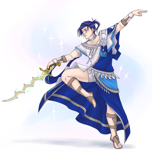 i like the fe3h dancer outfit, it’s asymmetrical and fun to draw[on twitter]