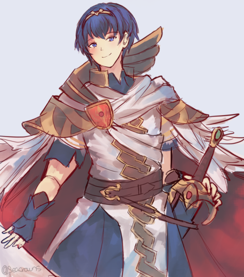 Resplendent Marth is cute!!