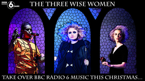 ifuckinglovestvincent:  St. Vincent will be on BBC 6 Music on Christmas Eve from 16:00-18:00 (10am-12pm CST):  Annie Clark, aka art-rock supremo St Vincent, is the first of the three Wise Woman of 6 Music and has produced one of the albums of 2014 with