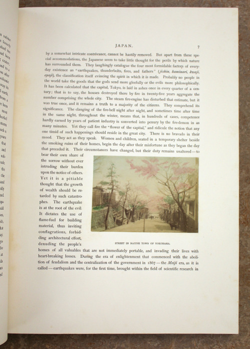 muspec: This copy of Japan: described and illustrated by the Japanese was printed in 1897. 