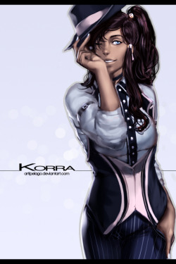 jeebsylad:  Classy Korra by Artipelago  O oO &lt;3