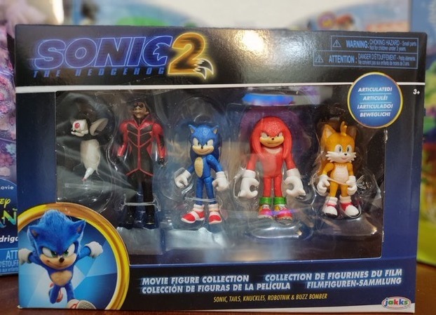  Sonic The Hedgehog 2 The Movie Plush Figure Collection