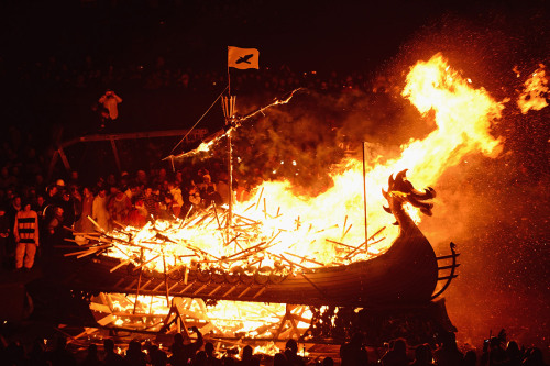 redonkulouszac:  My aunty send me a picture of the local uphellya celebrating the end of the viking yule season looks so fucking awesome  