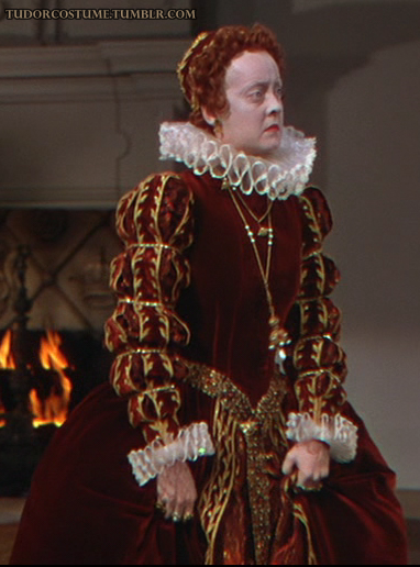 Elizabeth I’s Red Gown (The Private Lives of Elizabeth and Essex, 1939)