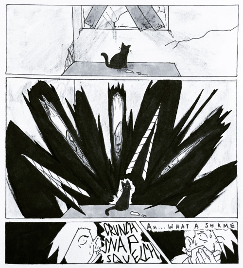 humming-fly:My complete inktober minicomic “Funny feeling”- I always like having fun with the last w