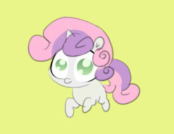 Ponybalderdashery:  I Was Admiring The Teeny Tiny Hooves And Big Eyes Of The Cmc.