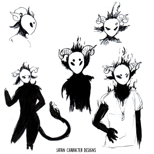Just released a load of Notice Me Satan character designs on my patreon!www.patreon.com/occulttrash