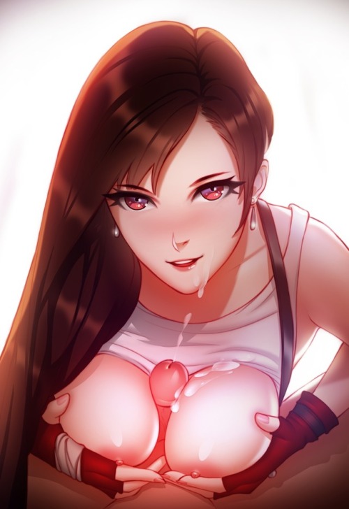 naughty-rwby-hentai: And just when I thought we couldn’t get any hotter requests, here is Tifa Lockhart from Final Fantasy.  Requested by the AMAZING @drarnegas   (Art is not mine. Art belongs to owners.) 