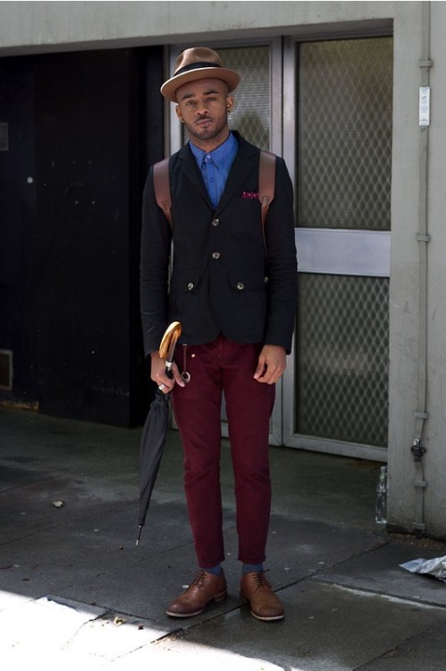 topman:Blogger Martell Campbell dishes some style advice out on how to liven up your chinos http://t