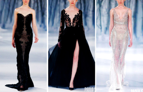 Porn photo fashion-runways:  PAOLO SEBASTIAN Couture