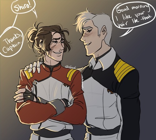 uneballe-unmort:Smoochtober Day 10 - kiss on the lipsthis is technically late but! look at this two 