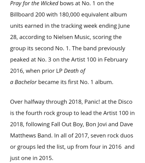 Source: www.billboard.com/articles/columns/chart-beat/8464081/panic-at-the-disco-no-1-artist