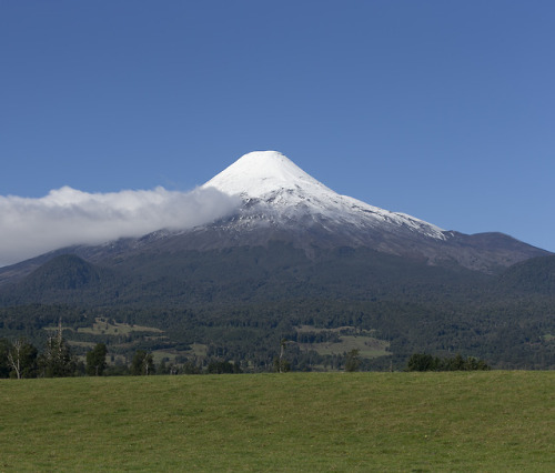 geologicaltravels:2016: I return, again, to Volcan Osorno (2652m) like an unrequited lover. 