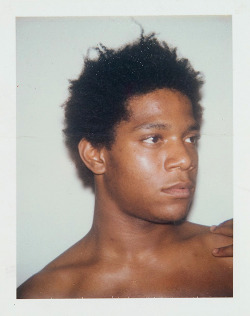 andyswarhol:  polaroids of Jean-Michel Basquiat