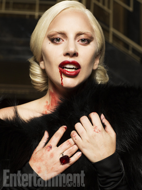 coolbeansgayass:  ladyxgaga:  Lady Gaga as “The Countess” on American Horror Story: Hotel   So vampires