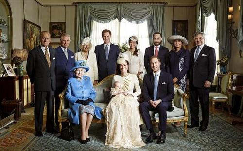 themonarchist:  The official photographs of Prince George’s christening 