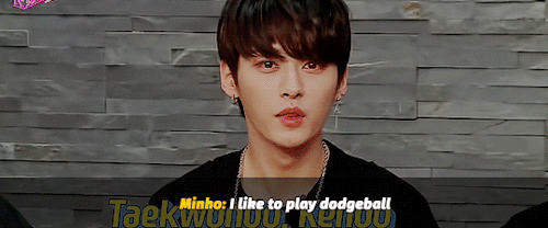 sstraykids:Petition for Lee Know to be a part of Korea’s national dodgeball team