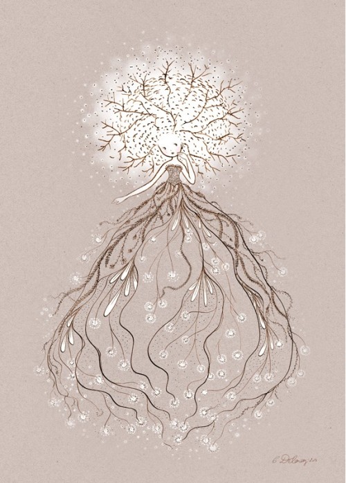 lohrien:  Illustrations by Cathy Delanssay 