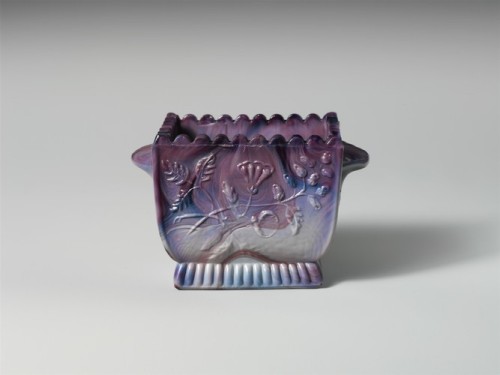 met-american-decor: Saltcellar, Challinor, Taylor and Company, 1870–90, American Decorative Ar