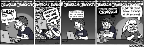 housetohalf:q2qcomics:Q2Q Comics #216: vrrrrrrrr CRWSSCHThe sound of color scrollers and moving ligh