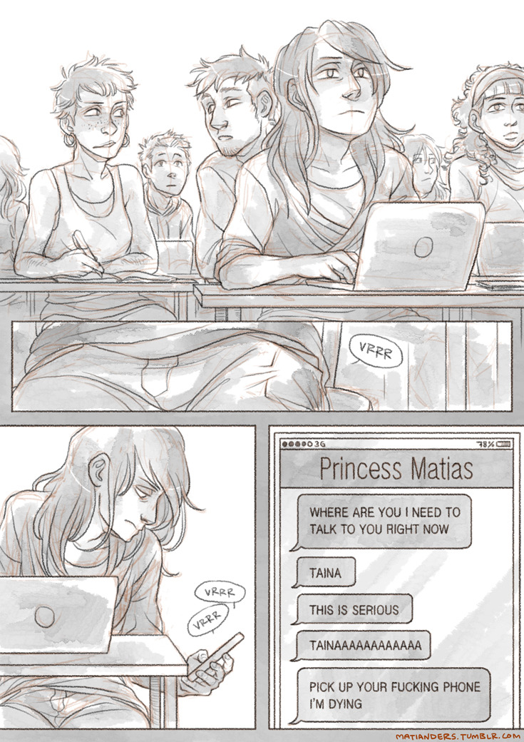 matianders:  Taina is getting kind of really sick of being a supporting character.