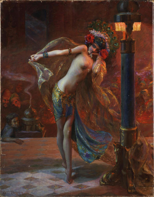 Porn master-painters:    Gaston Bussière - Salomé photos