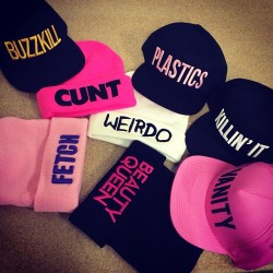 rottengraves:  shallowbeliever-:  jeffreestar:  new BEAUTY FOREVER headwear is slowly starting to drop 💖👌😁 www.paperalligator.com  I need the weirdo one  cunt~