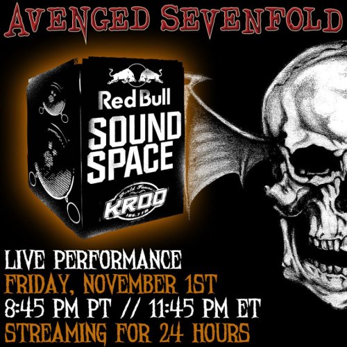 theofficiala7x:WATCH a live webcast of our performance in the Red Bull SoundSpace with KROQ Friday, 