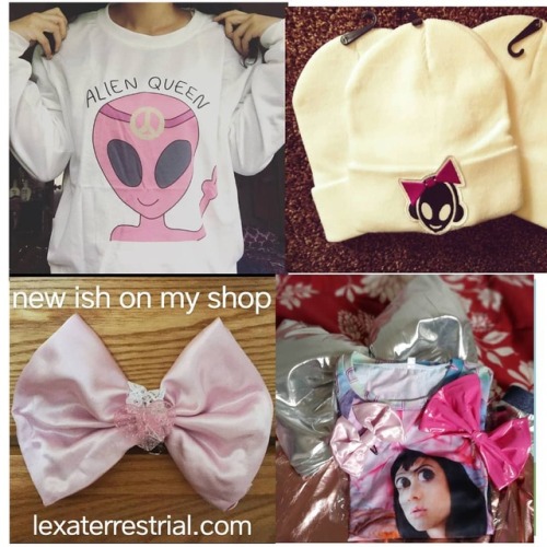 get in bitch. we’re going shopping.  LexaTerrestrial.com   #hairbows #ufos #hairbows #brokenhe