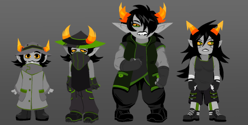 And there are the other half of the hiveswap trolls in Aleph Null style