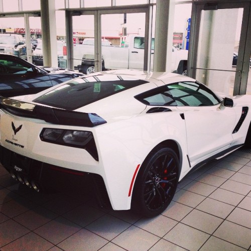 Z06 at Barber in GR. Just the color I ordered. #z06 #corvette #chevy #c7