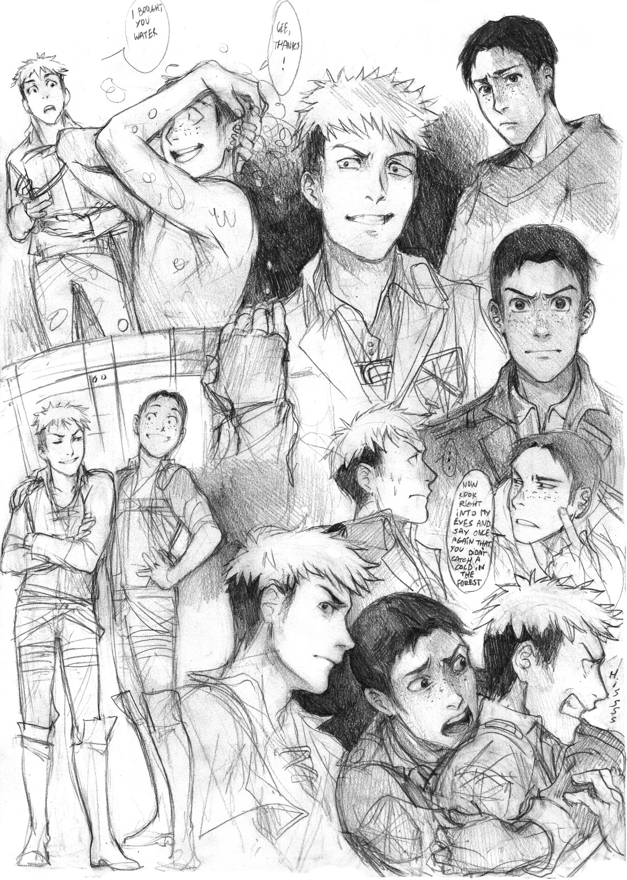 jeanlubipieguski:  my precious adorkable boys 