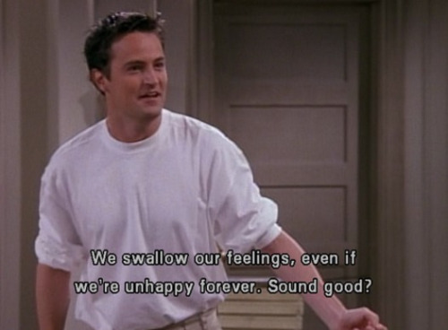 12 frases de Chandler Bing que te recordarán por qué le quieres tanto