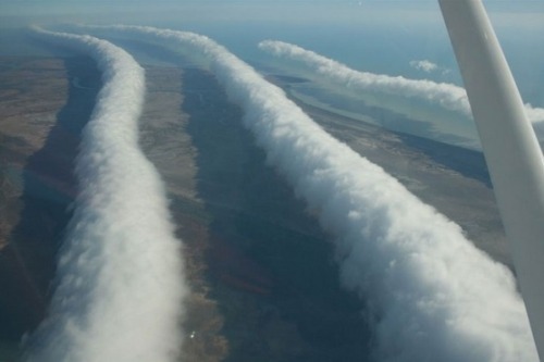 ethicfail:  Nature: No Photoshop required. 1. Lenticular Clouds2. Anvil Clouds3. Cirrus Kelvin-Helmholtz Clouds4. Fallstreak Hole5. Mammatus Clouds6. Polar Stratospheric Cloud7. Roll Cloud8. Undulatus Asperatus9. Mammatus Clouds10. Undulatus Asperatus