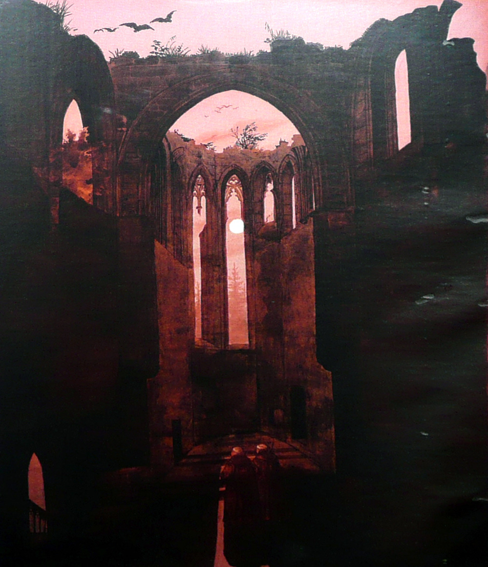 hourglassofblacktears:   Caspar David Friedrich &gt;&gt; Ruine Oybin bei