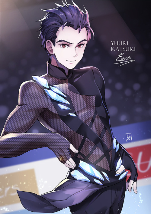 thetangles:   ★  ヒロキ  |   ユーリ!!! on ICE    ☆ ⊳ yuri and victor (yuri on ice) ✔ republished w/permission  