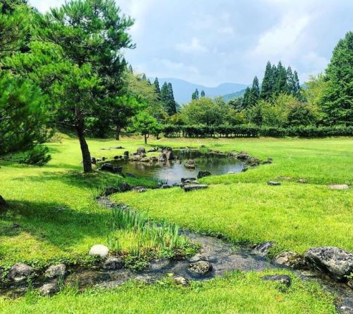 ＼おにわさん更新情報／ ‪[ 岐阜県郡上市 ] 東氏館跡庭園 Toushi-yakata ruins Garden, Gujo, Gifu の写真・記事を更新しました。 ーー室町時代に郡上を治めた #