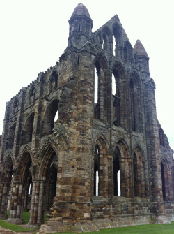 wanderthewood:  Whitby Abbey, North Yorkshire, England by joealgie