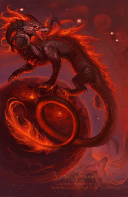 dailydragons:  Zodiac Dragon . Aries by