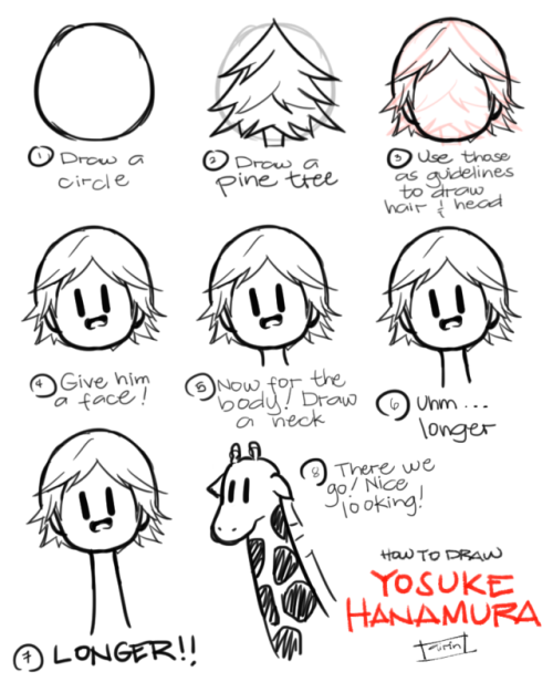 dat-trashy-airin:TUTORIAL: how to draw yosuke hanamura